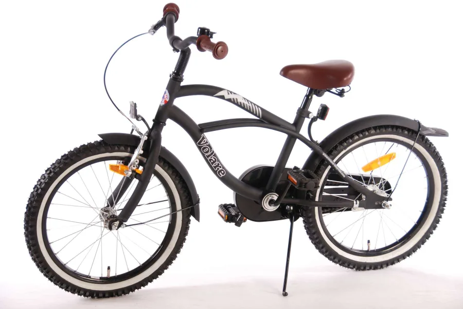 Volare Black Cruiser Kinderfiets – Jongens – 18 inch – Zwart – 95% afgemonteerd — foto 13