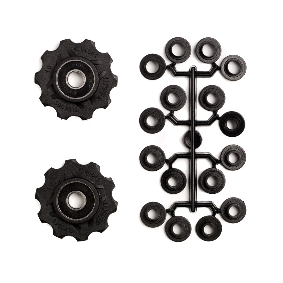 Derailleurwieltjes 2 × 10 tands met afgedichte lagers set — foto 2