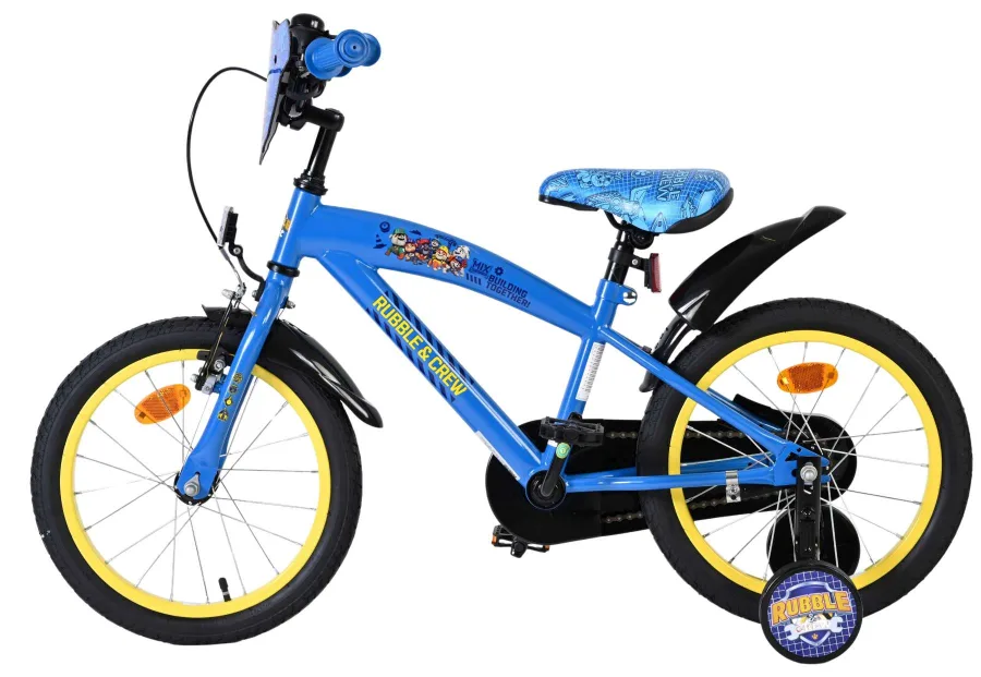 Rubble & Crew Kinderfiets – Jongens – 16 inch – Blauw — foto 10