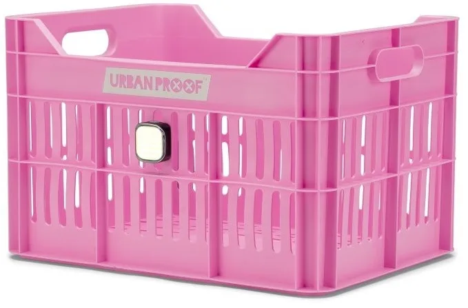 Gerecyclede Fietskrat Urban Proof Click 30 Liter Fel roze — foto 11