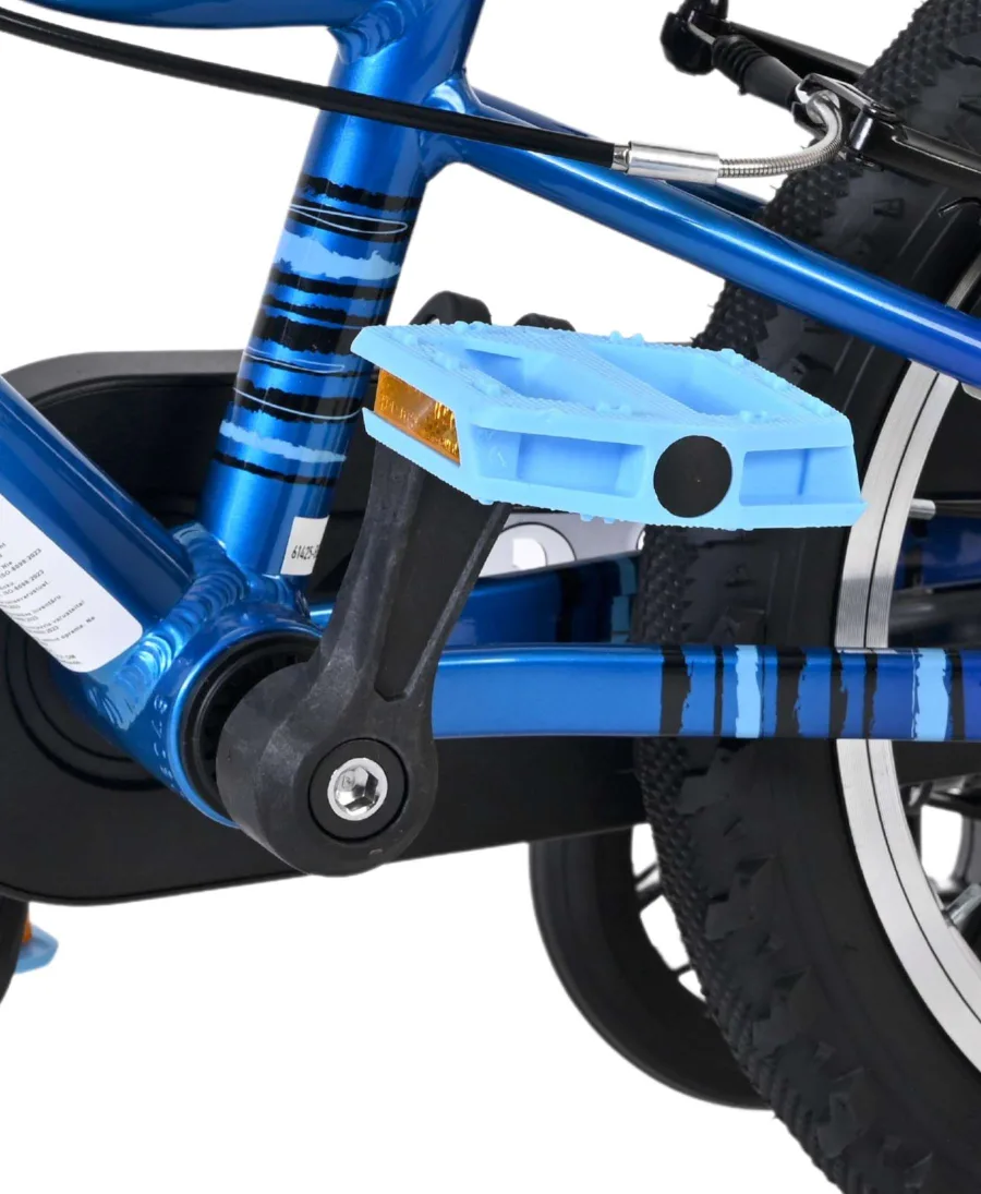 Volare Venom Kinderfiets – Jongens – 14 inch – Blauw – Twee handremmen — foto 11