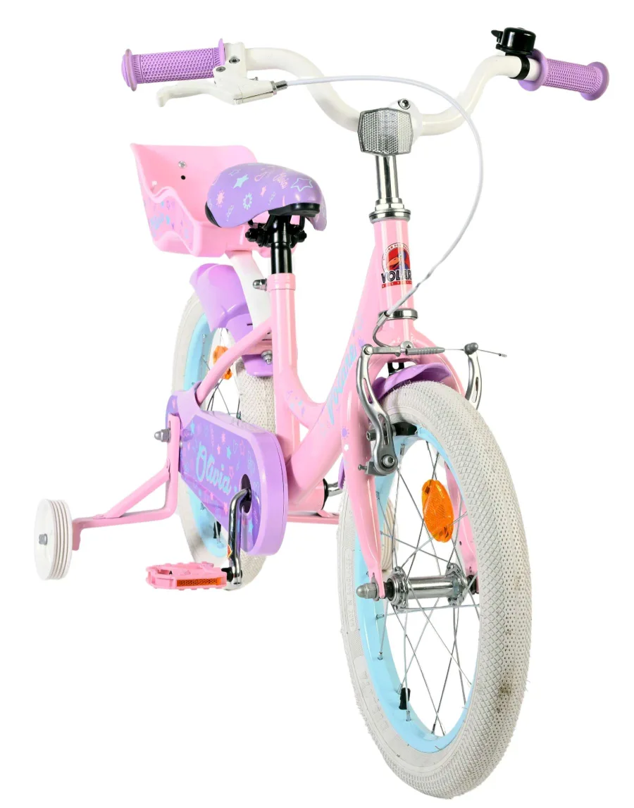Volare Olivia Kinderfiets – Meisjes – 16 inch – Roze — foto 6
