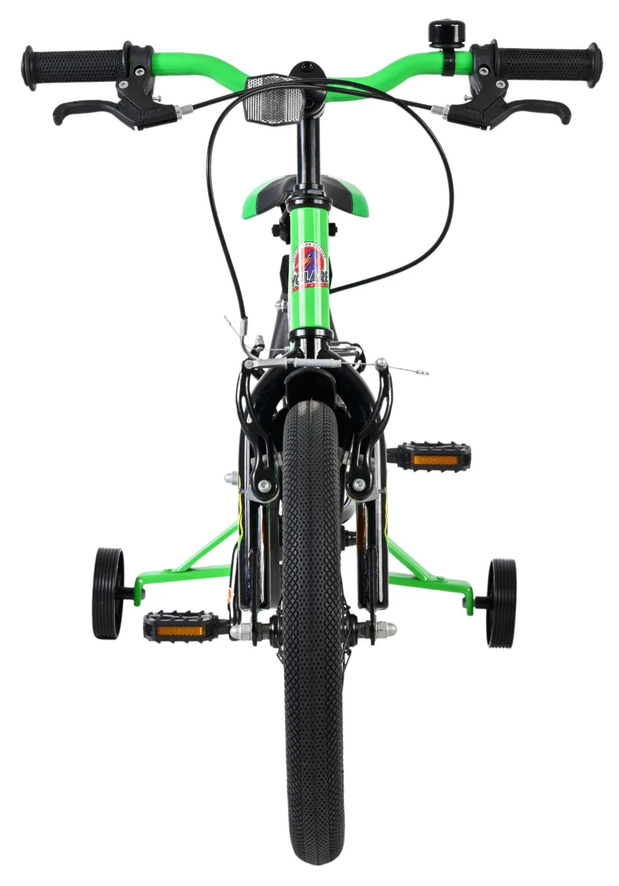 Volare Strike Kinderfiets – Jongens – 16 inch – Zwart Groen – Twee Handremmen — foto 8