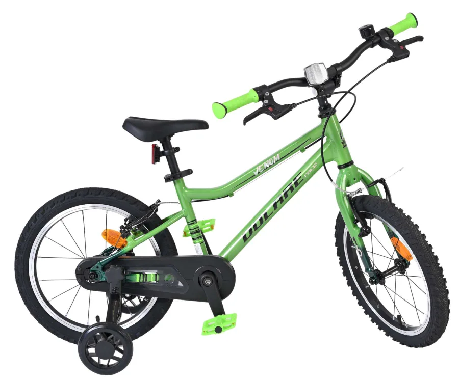 Volare Venom Kinderfiets – Jongens – 16 inch – Groen – Twee Handremmen — foto 12
