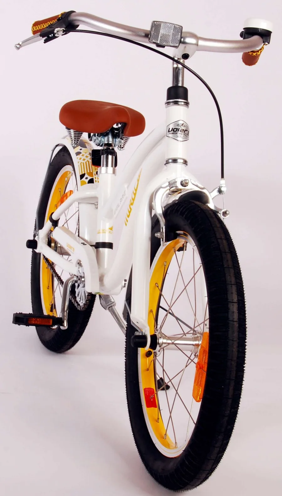 Volare Miracle Cruiser Kinderfiets – Meisjes – 18 inch – Wit – Prime Collection — foto 17