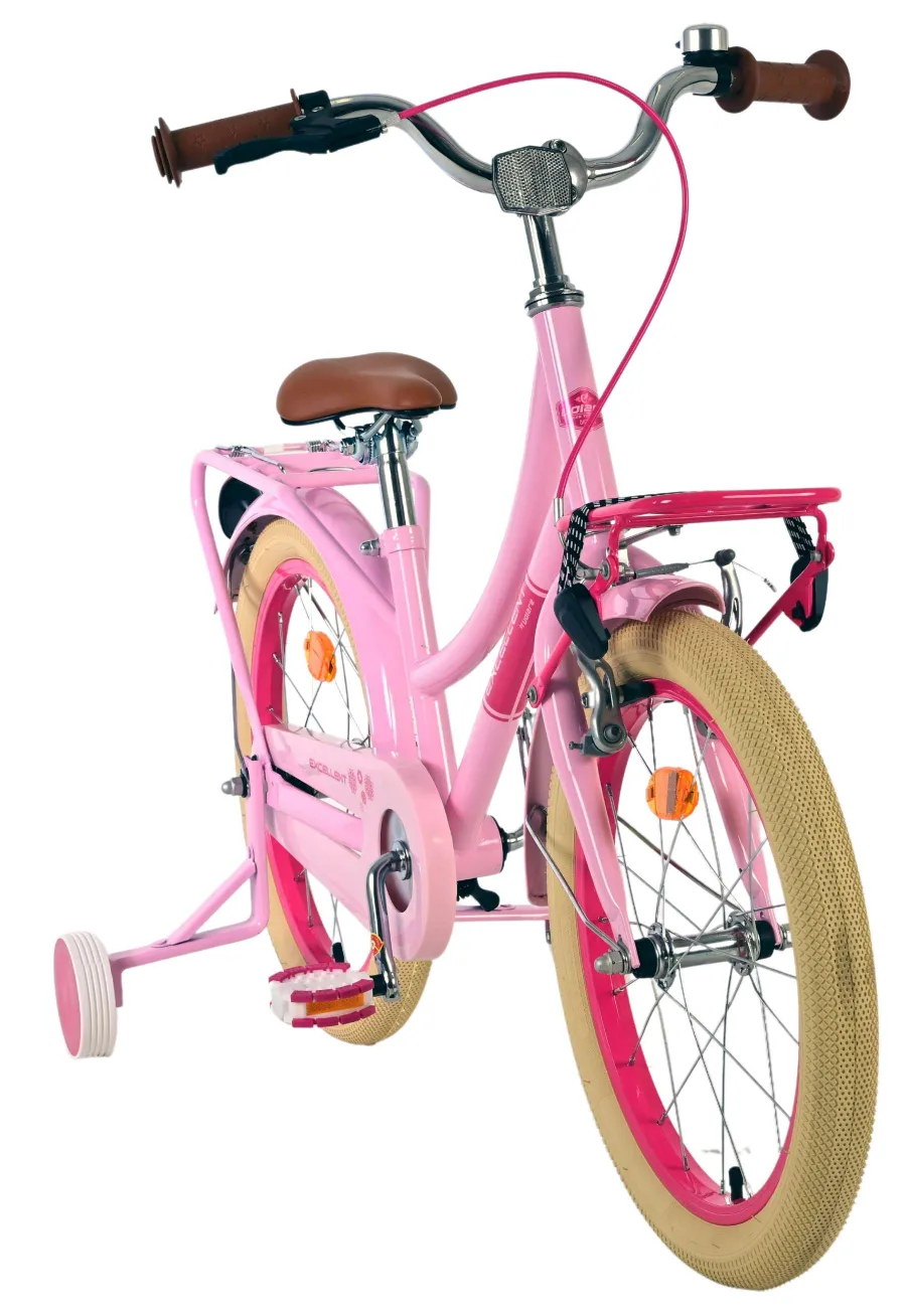 Volare Excellent Kinderfiets – Meisjes -18 inch – Roze – 95% afgemonteerd — foto 7