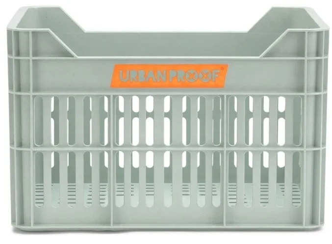 Gerecyclede Fietskrat Urban Proof Junior 15 Liter - Mistig Mintgroen — foto 3