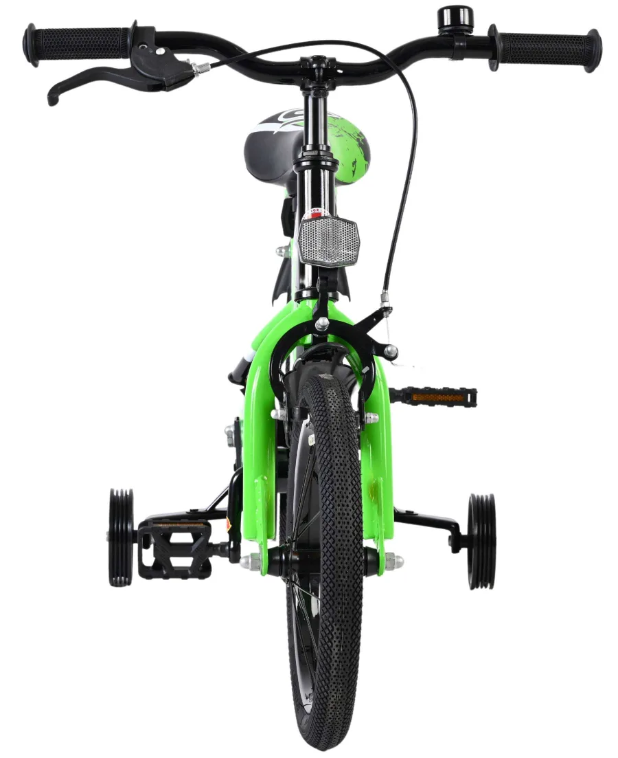 Volare Sportivo Kinderfiets – Jongens – 14 inch – Groen Zwart — foto 8