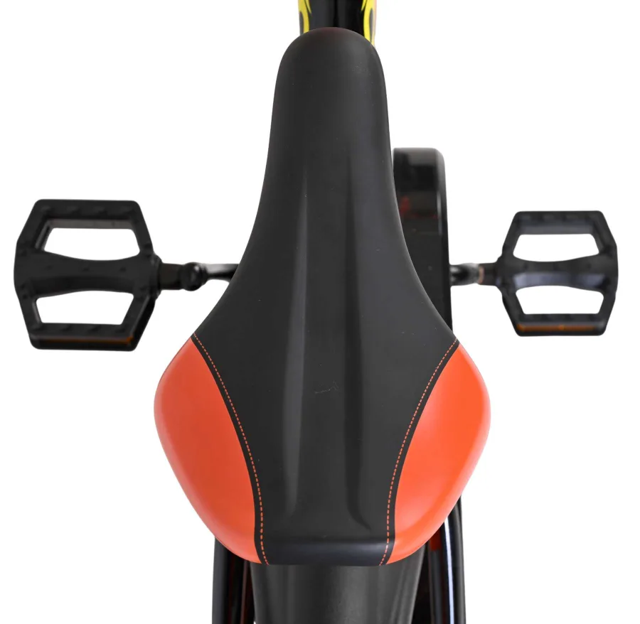 Volare Strike Kinderfiets – Jongens – 16 inch – Zwart Oranje — foto 5