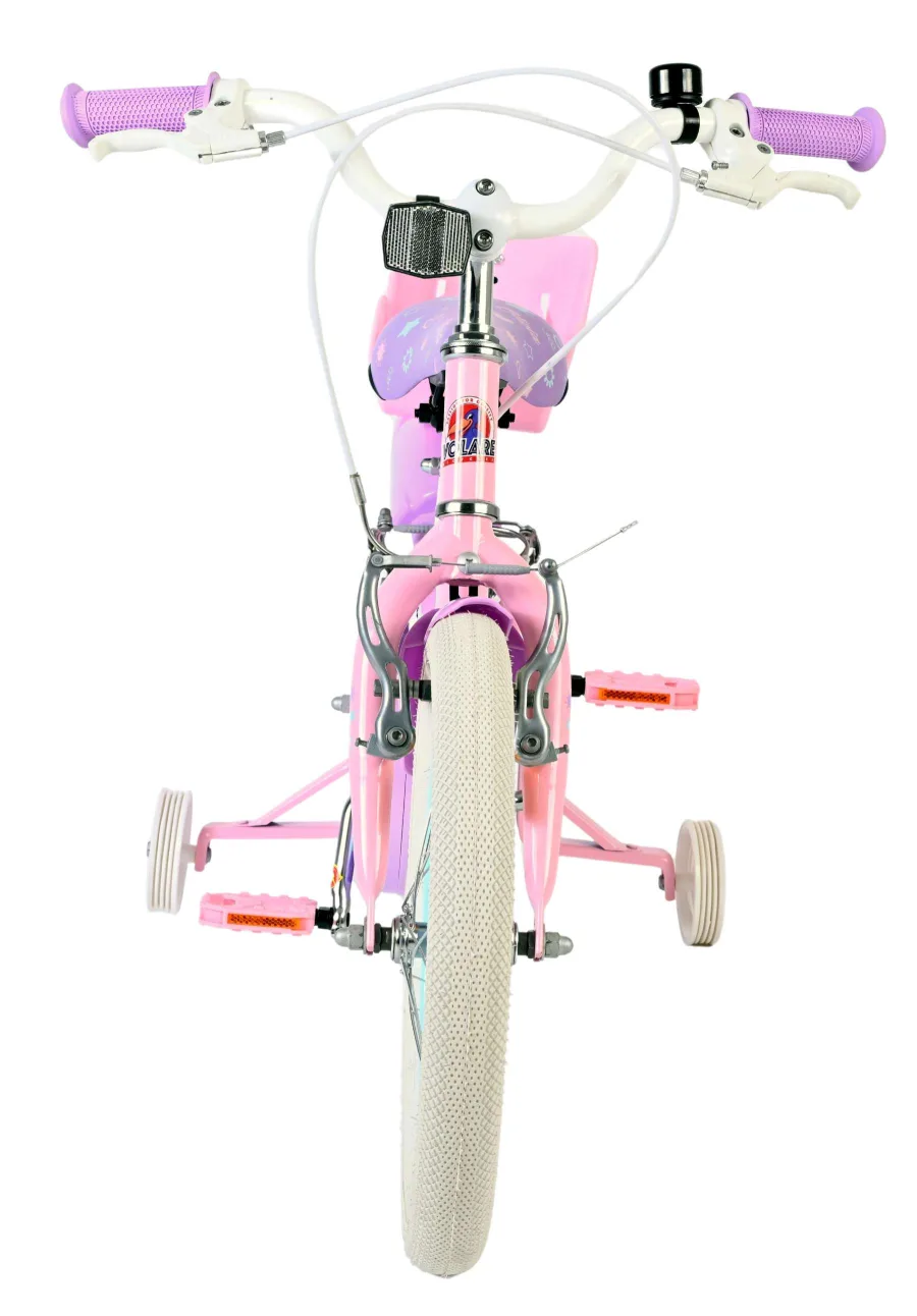Volare Olivia Kinderfiets – Meisjes – 16 inch – Roze – Twee Handremmen — foto 7