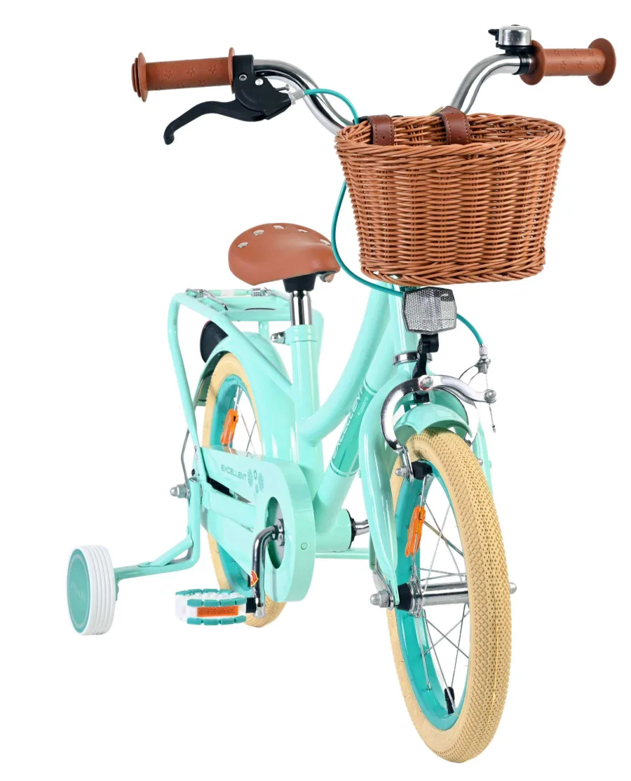 Volare Excellent Kinderfiets – Meisjes – 14 inch – Groen — foto 7