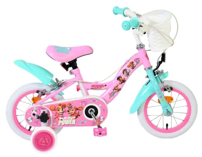 Paw Patrol Kinderfiets – Meisjes – 12 inch – Roze – Twee handremmen