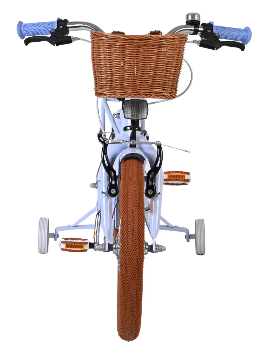 Volare Ashley Kinderfiets - Meisjes - 16 inch - Pastel Blauw- Twee Handremmen — foto 6