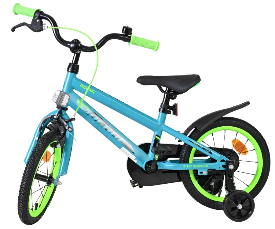 Volare Rocky Kinderfiets – Jongens – 14 inch – Groen — foto 10