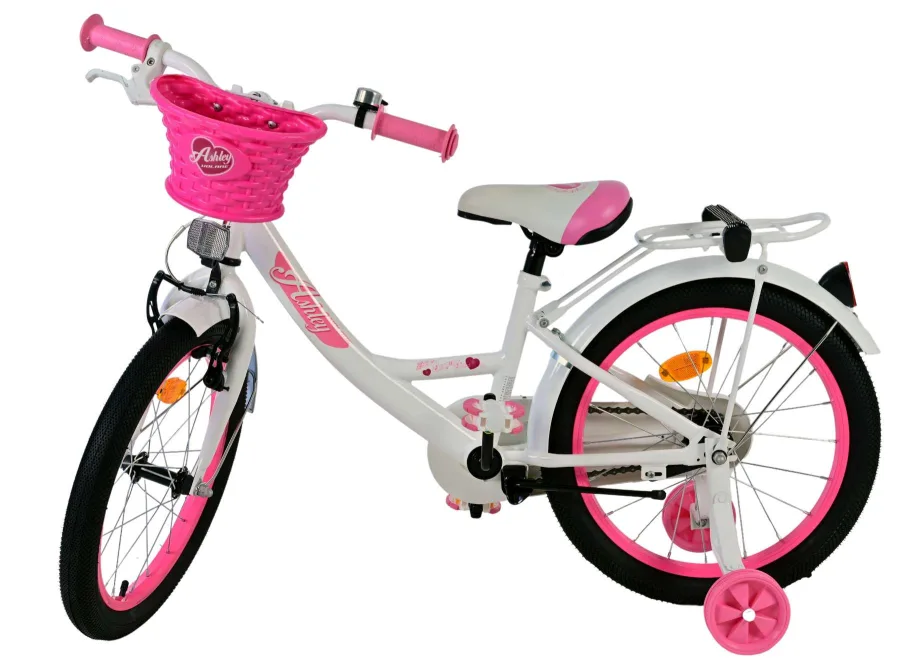 Volare Ashley Kinderfiets – Meisjes – 18 inch – Wit — foto 11