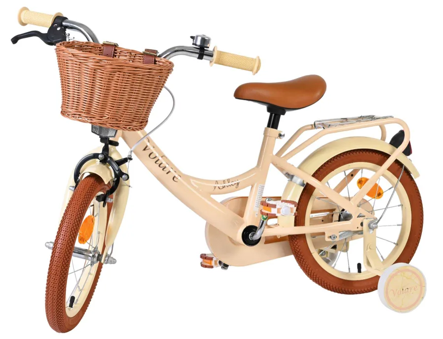Volare Ashley Children's bike - Girls - 14 inch - Cream — foto 8