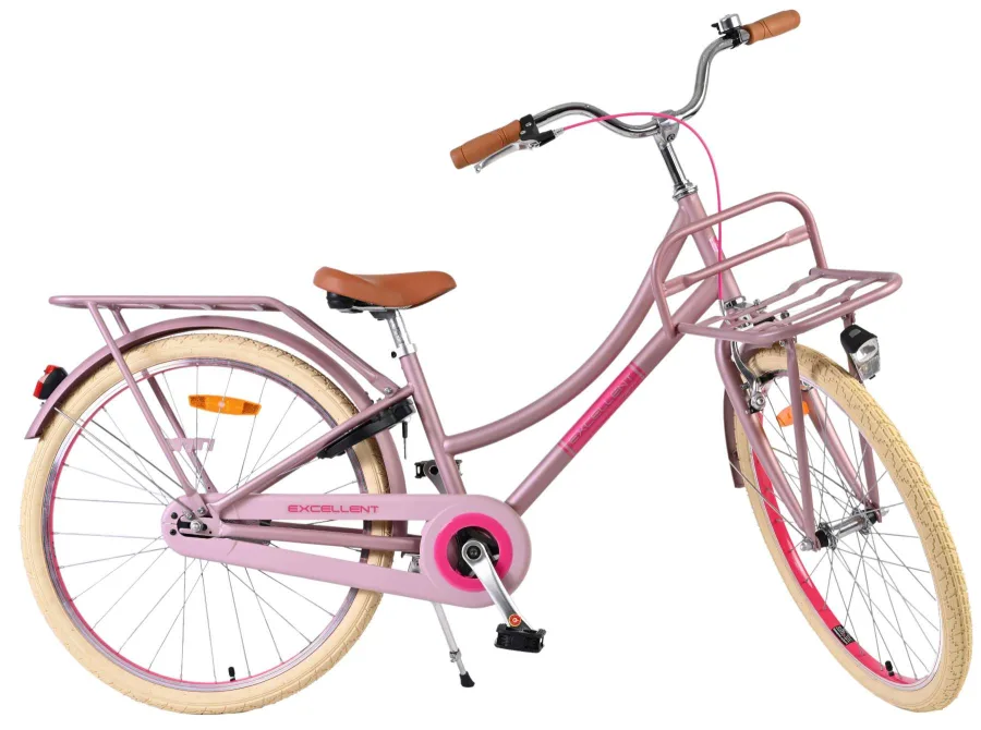 Volare Excellent Kinderfiets – Meisjes – 24 inch – Mat Roze — foto 12
