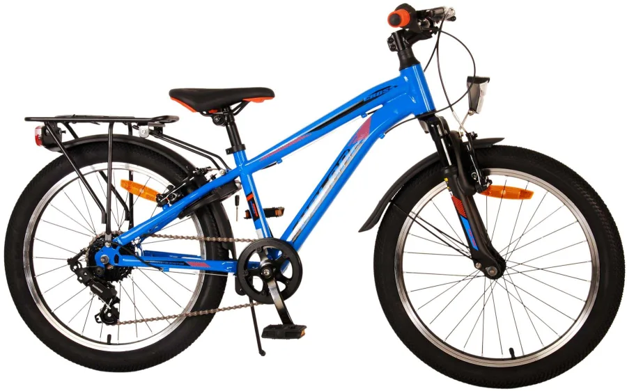 Volare Cross Kinderfiets – Jongens – 20 inch – Blauw – 6 versnellingen — foto 2