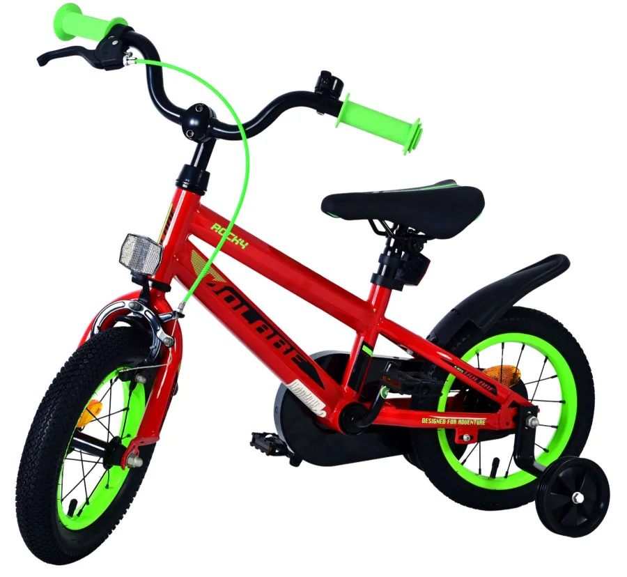 Volare Rocky Kinderfiets – Jongens – 12 inch – Rood — foto 10