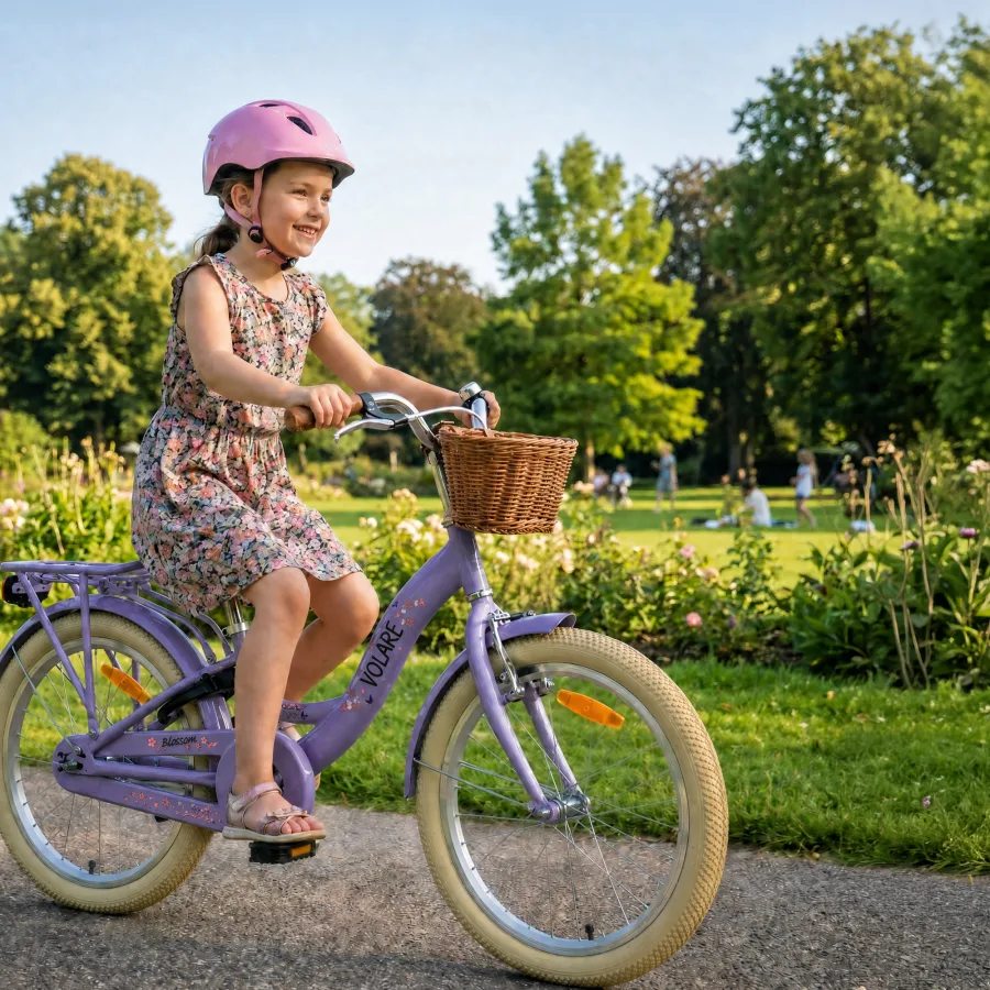 Volare Blossom Children's bike - Girls - 26 inch - Purple — foto 25