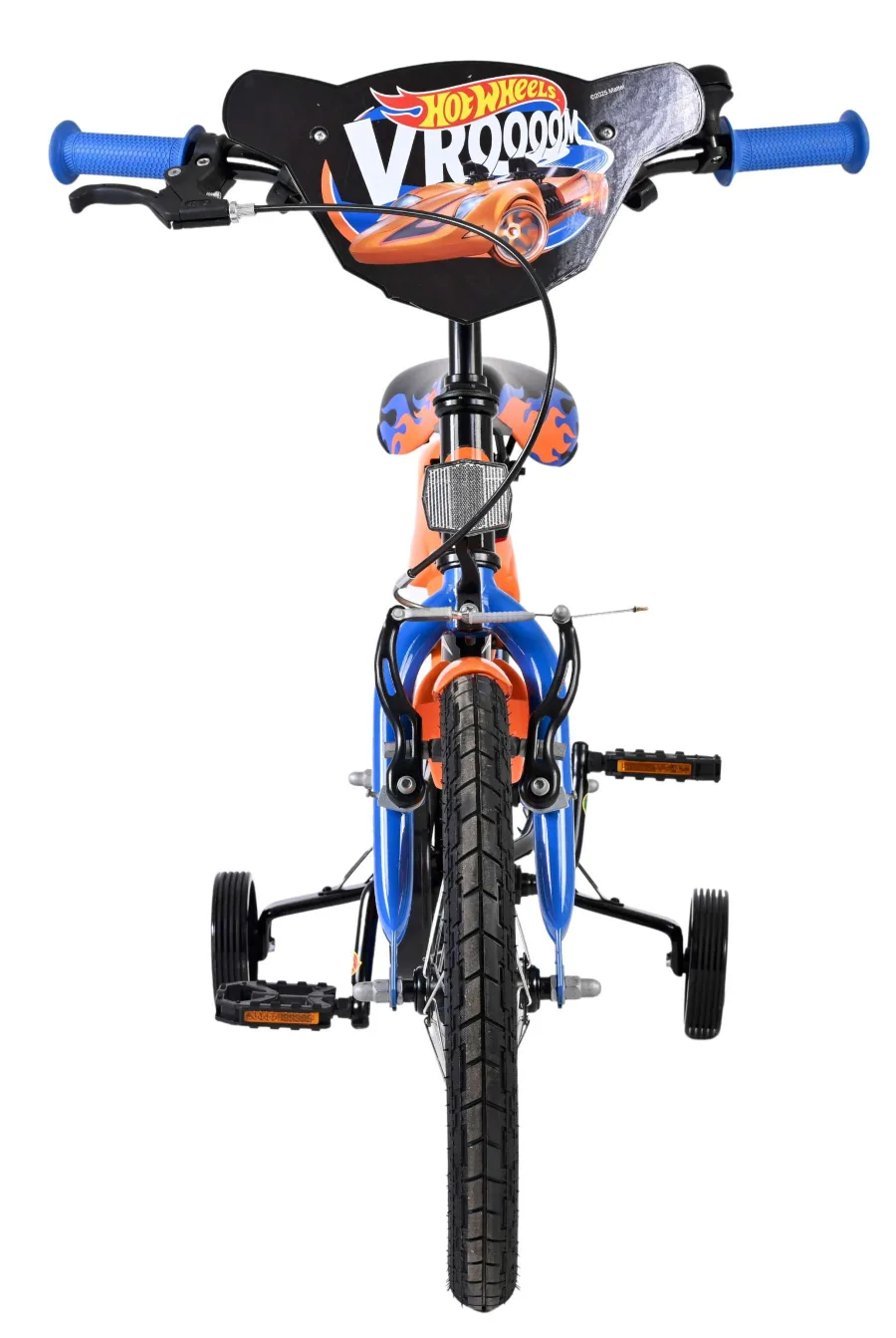 Hot Wheels Kinderfiets - Jongens - 16 inch - Zwart Oranje Blauw — foto 7