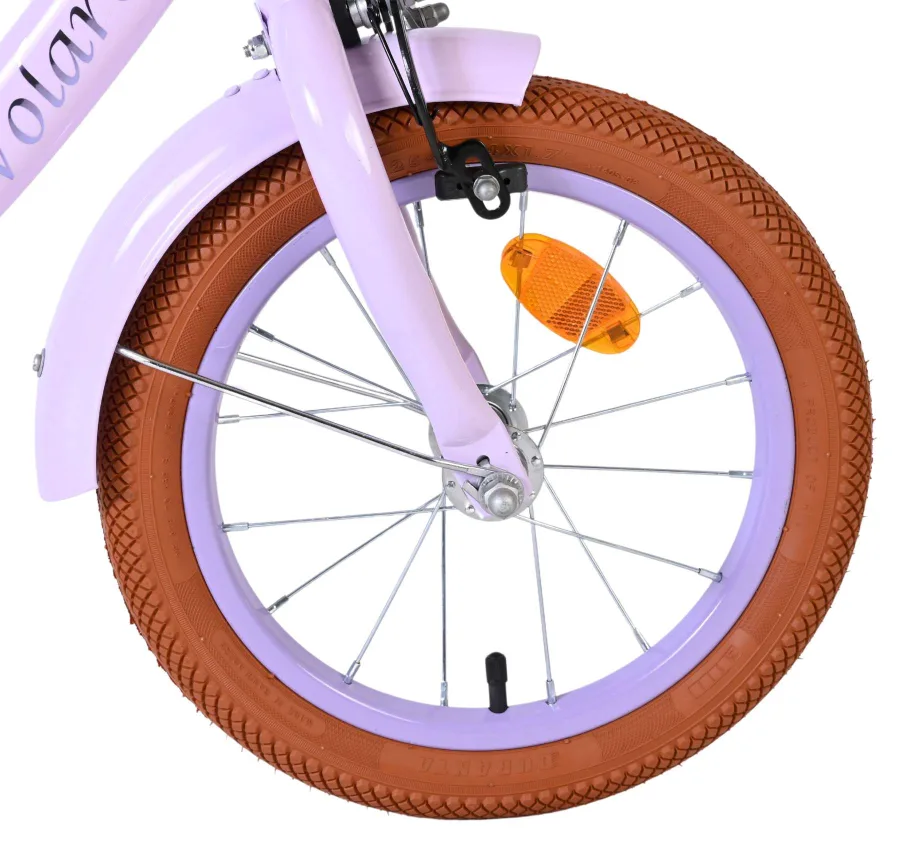 Volare Ashley Kinderfiets - Meisjes - 14 inch - Lila — foto 3