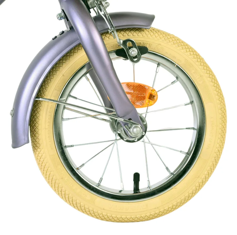 Volare Blossom Kinderfiets – Meisjes – 12 inch – Paars — foto 3