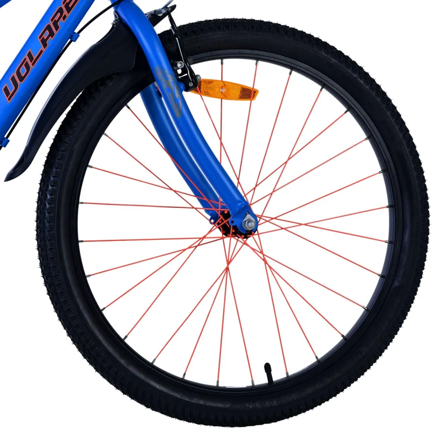 Volare Rocky Kinderfiets – 24 inch – Blauw – Shimano Nexus 3 versnellingen — foto 3