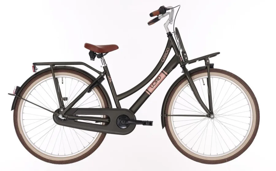 Bikefun Load 24″ meisjesfiets 3 versnellingen remnaaf mat green 2026 — foto 2