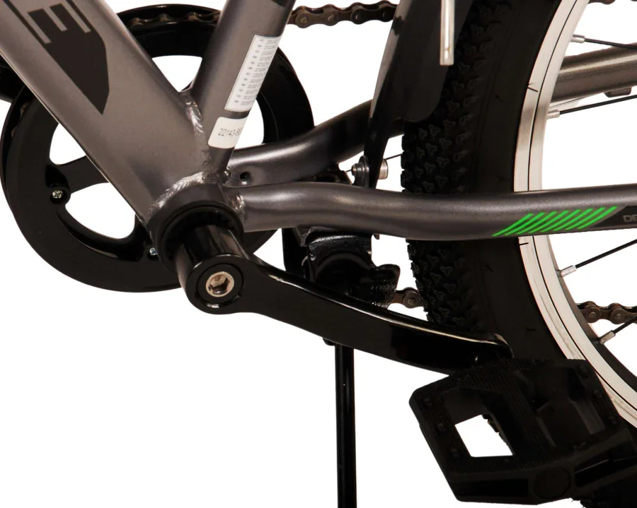 Volare Cross Kinderfiets – Jongens – 20 inch – Grijs – 6 versnellingen — foto 9