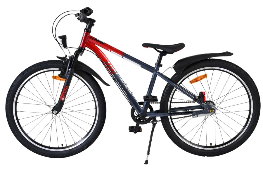 Volare XC Race Kinderfiets – 24 inch – Nexus 3 – Rood/Grijs — foto 8