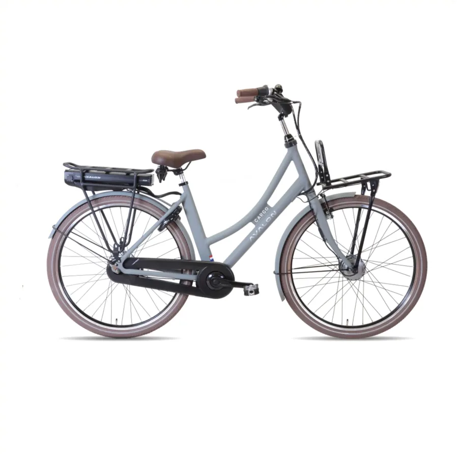 Avalon E-Cargo N7 56cm Mat grijs 12AH