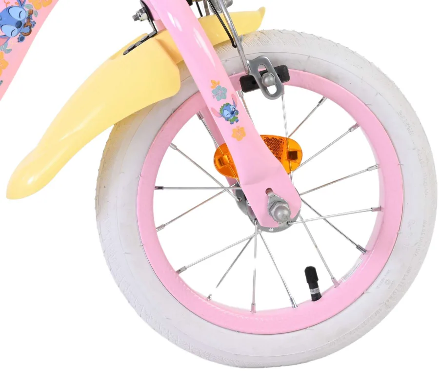 Koala Kinderfiets – Meisjes – 12 inch – Roze – Twee Handremmen — foto 3