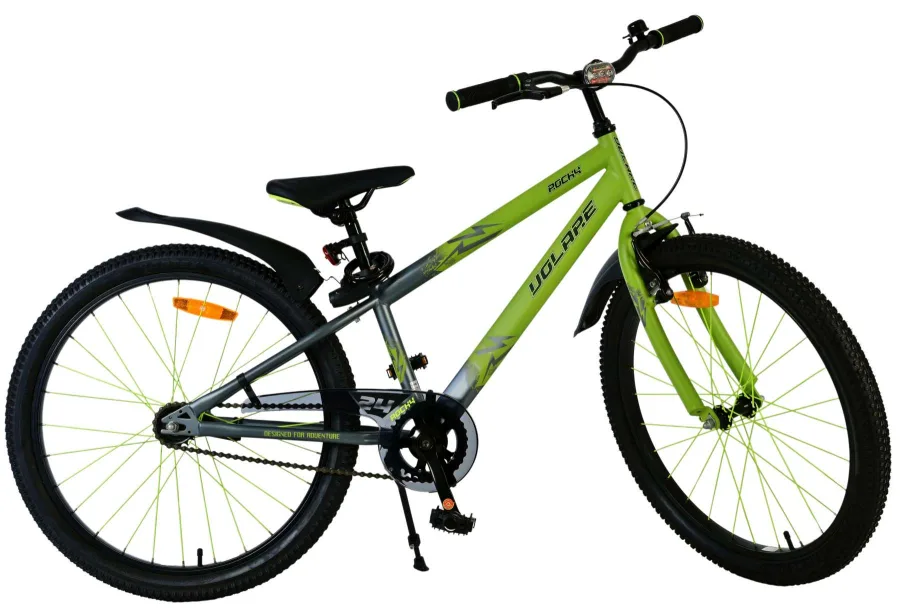 Volare Rocky Kinderfiets – Jongens – 24 inch – Groen — foto 12