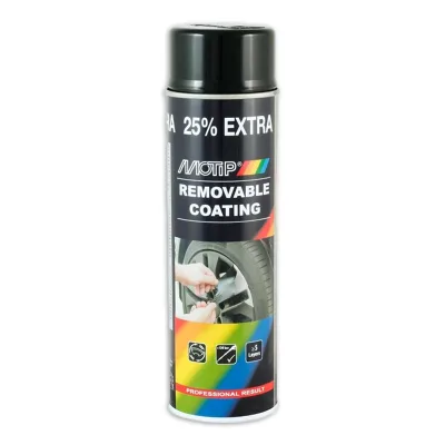 Verwijderbare coating zwart