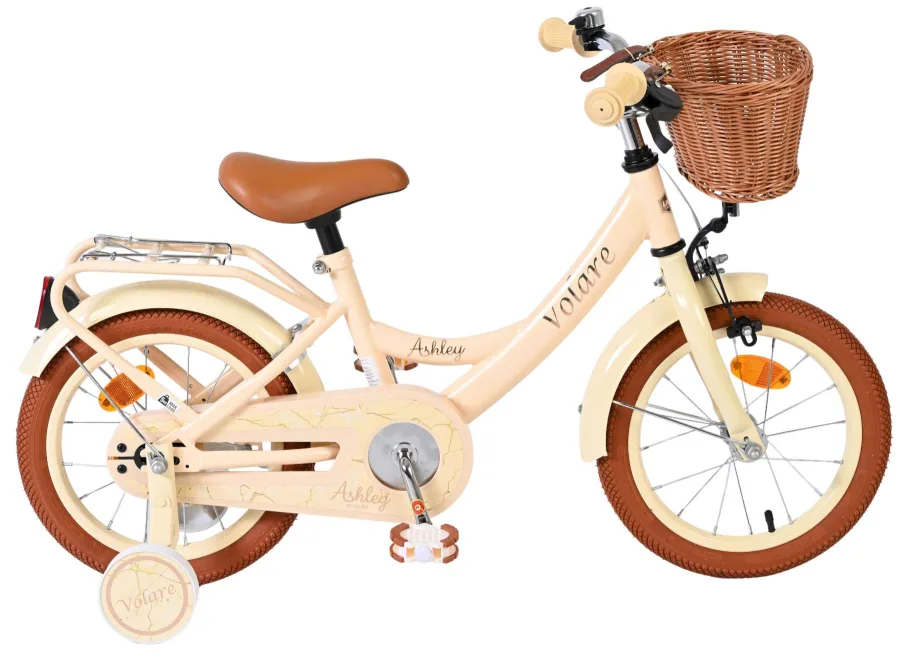 Volare Ashley Children's bike - Girls - 14 inch - Cream