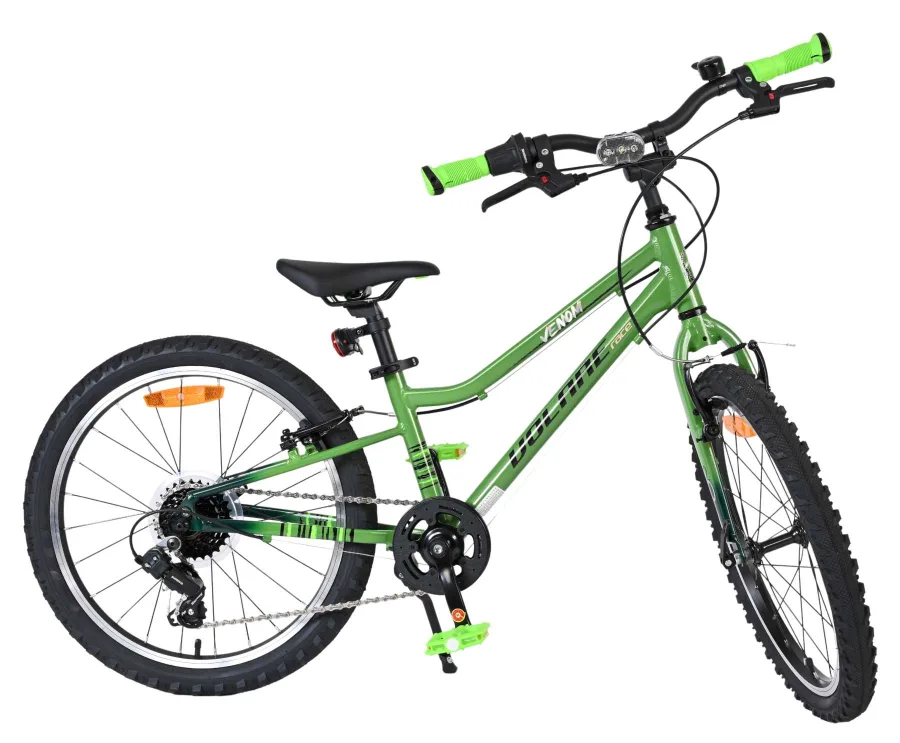 Volare Venom Kinderfiets – Jongens – 20 inch – Groen – Twee handremmen — foto 14