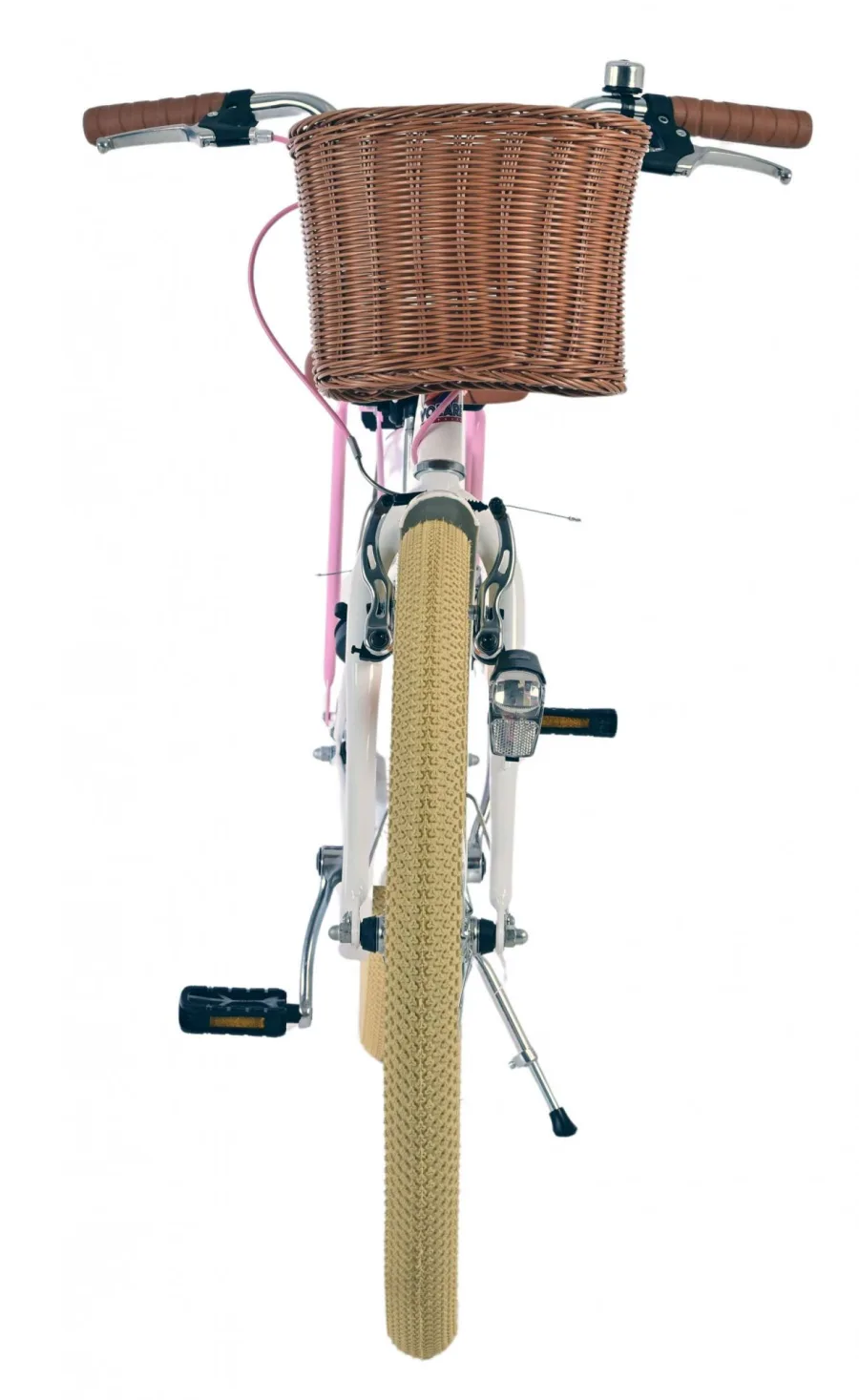 Volare Blossom Kinderfiets – Meisjes – 24 inch – Wit – Twee handremmen — foto 8