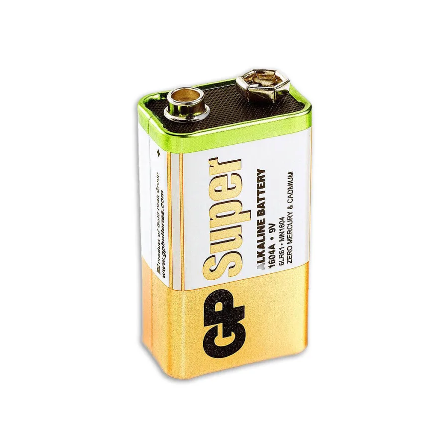 Super Alkaline 9V batterij 1PK — foto 2