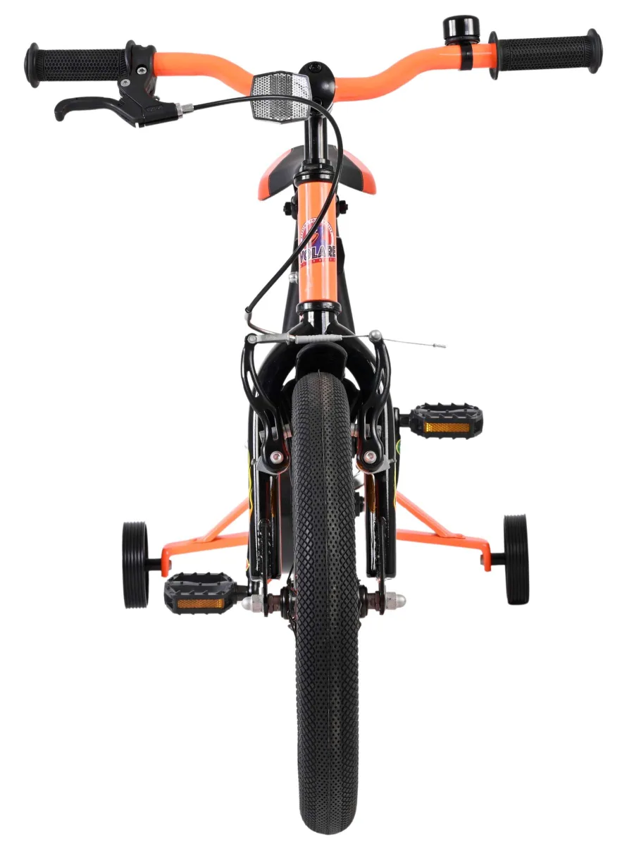 Volare Strike Kinderfiets – Jongens – 16 inch – Zwart Oranje — foto 7