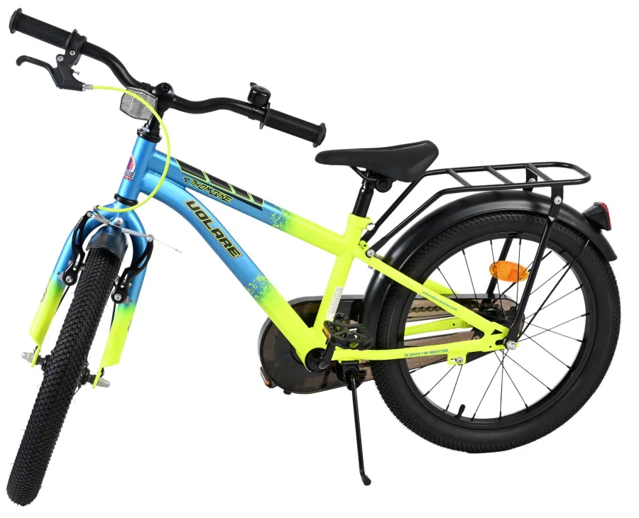 Volare Thombike Kinderfiets – Jongens – 18 inch – Blauw Geel — foto 9