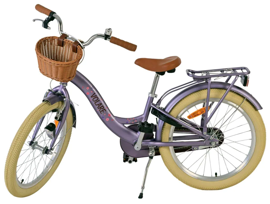 Volare Blossom Kinderfiets – Meisjes – 20 inch – Paars — foto 10