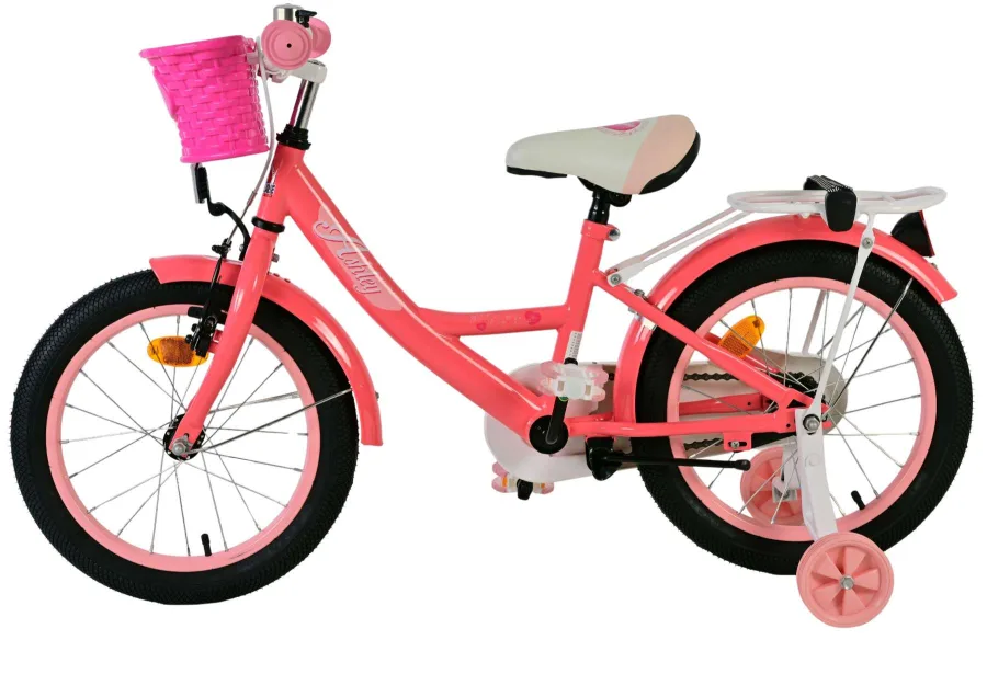 Volare Ashley Kinderfiets – Meisjes – 16 inch – Roze/Rood — foto 10