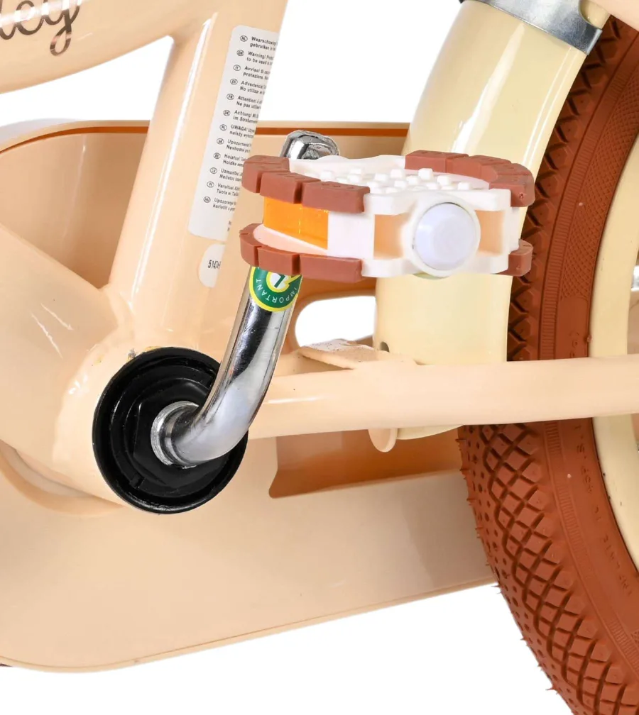 Volare Ashley Children's bike - Girls - 14 inch - Cream — foto 9