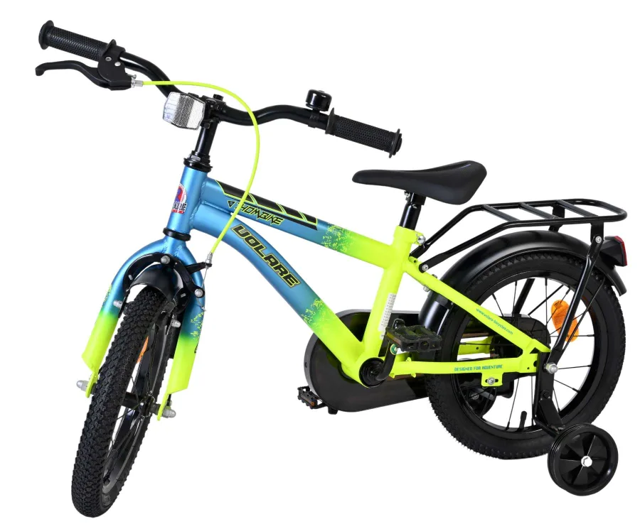 Volare Thombike Kinderfiets – Jongens – 14 inch – Blauw/Geel — foto 10