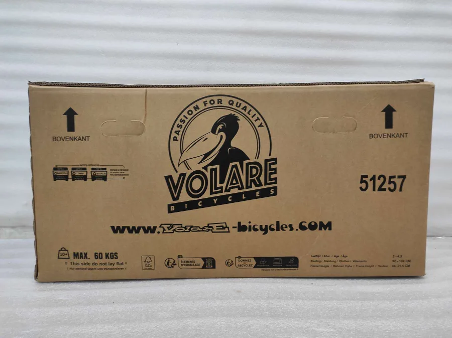 Volare Strike Kinderfiets – Jongens – 12 inch – Zwart Groen – Twee Handremmen — foto 5