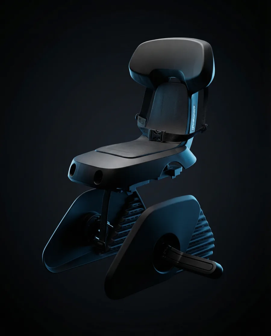 Kinderzitje achter Polisport Guppy Junior MIK-HD BLACK EDITION — foto 9