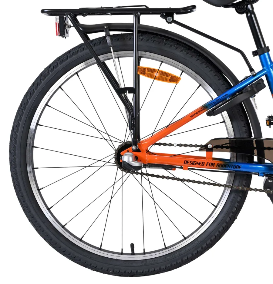 Volare Explorer Kinderfiets – Jongens – 24 inch – Blauw/Oranje – Nexus 3 — foto 2