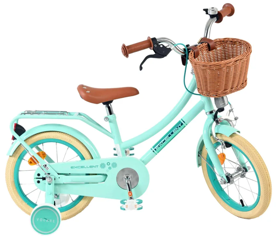 Volare Excellent Kinderfiets – Meisjes – 14 inch – Groen — foto 12