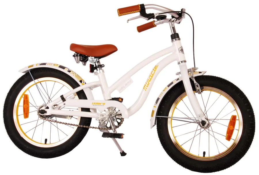 Volare Miracle Cruiser Kinderfiets – Meisjes – 16 inch – Wit – Prime Collection — foto 2